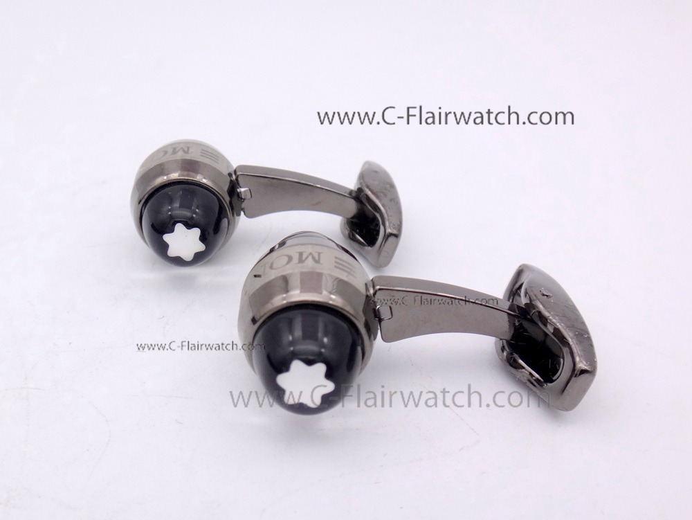 Replacement Copy Montblanc Cufflink Gray Mens Cufflinks